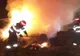Echipaje de intervenţie și o acțiune de aproximativ cinci ore pentru oprirea unui incendiu 