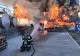 Incendiu puternic la o hală din Vâlcea, cu vopsele și diluanți. Au fost emise două mesaje RO-ALERT