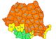 Mai multe zone ale țării sub incidența codului portocaliu de instabilitate atmosferică accentuată