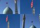 Iranul ridică steagul roșu peste cupola Moscheii Jamkaran