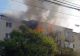 Bloc cuprins de flăcări în Craiova: zeci de oameni, evacuați de pompieri - VIDEO